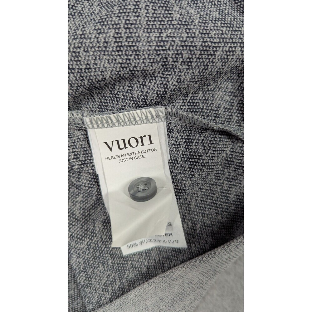 Vuori‎ Men Shirt Large Ace Polo Performance Pique Slim Fit Short Sleeve Preppy - Picture 8 of 13
